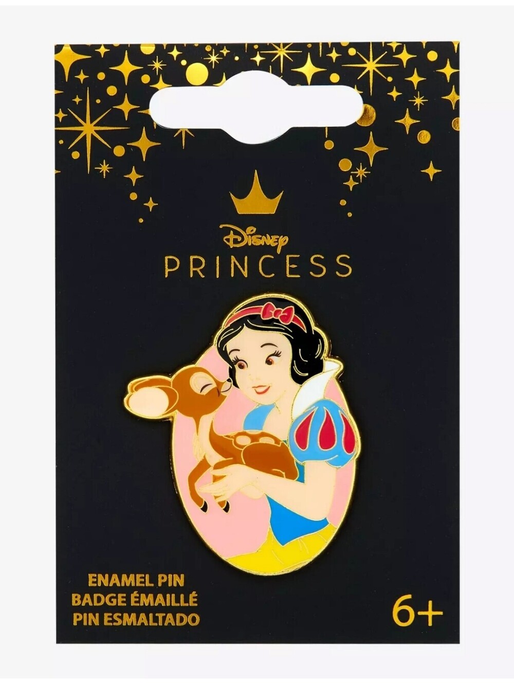 Loungefly Disney Snow White & the Seven Dwarfs Snow White & Deer Enamel Pin